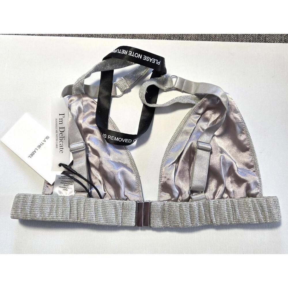 SLA The Label Silver Astrid Bralette - XS - Picture 4 of 6